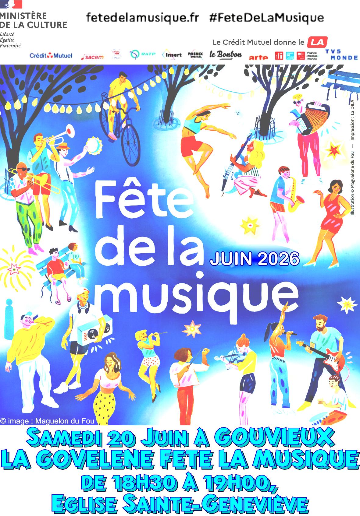 Fête de la Musique Gouvieux 2026